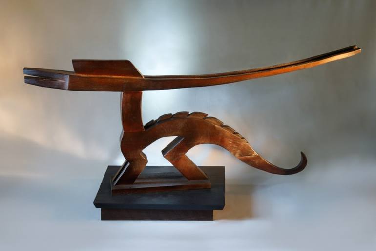 Original Abstract Expressionism Animal Sculpture by joseph winkie