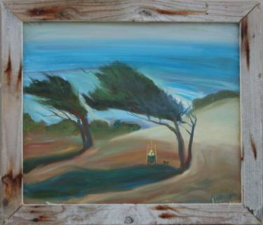 Original Impressionism Beach Paintings by max anferov