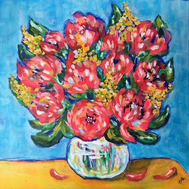Original Floral Paintings by Ksenia Yakovleva