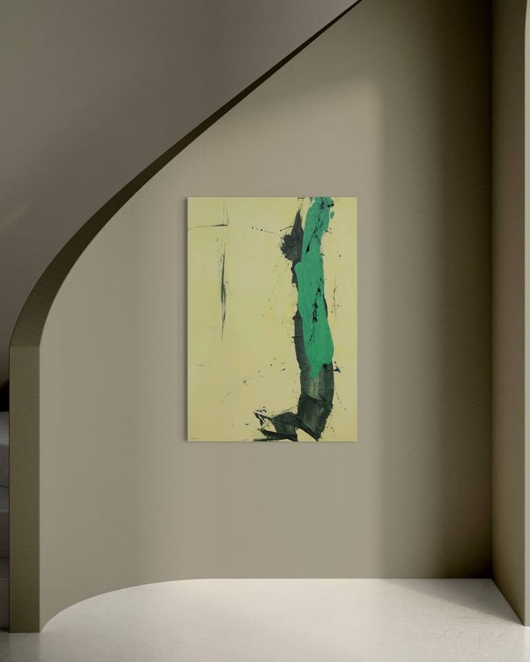 Original Art Deco Abstract Painting by David Drain