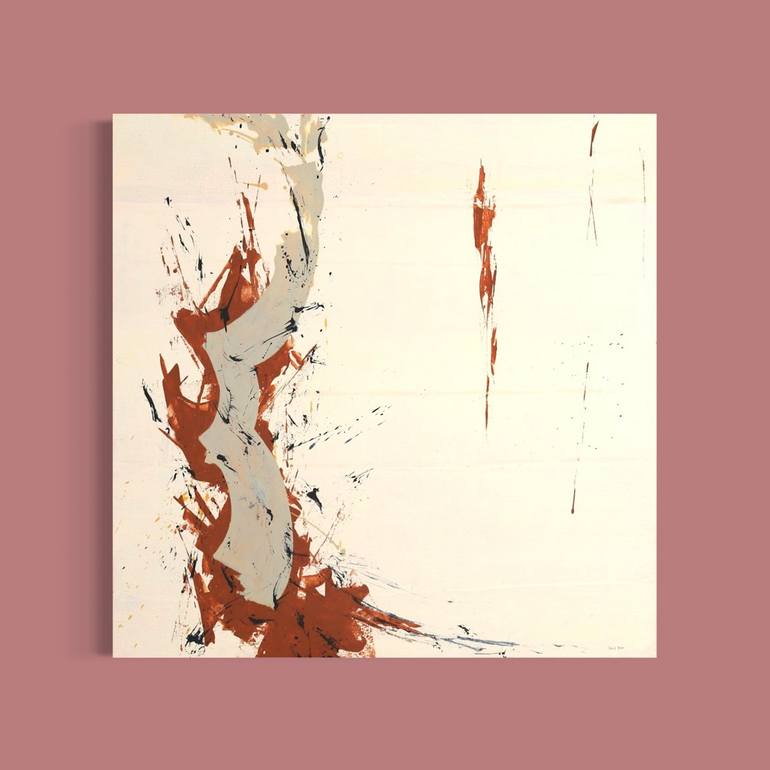 Original Abstract Expressionism Abstract Painting by David Drain