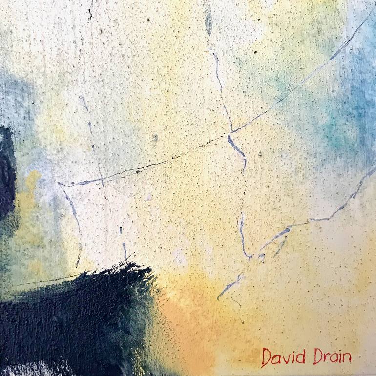 Original Fine Art Abstract Painting by David Drain