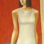 Girl with a peach by MArt Gallery