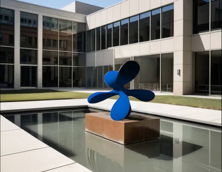 Original Minimalism Abstract Sculpture by Luis Kaiulani