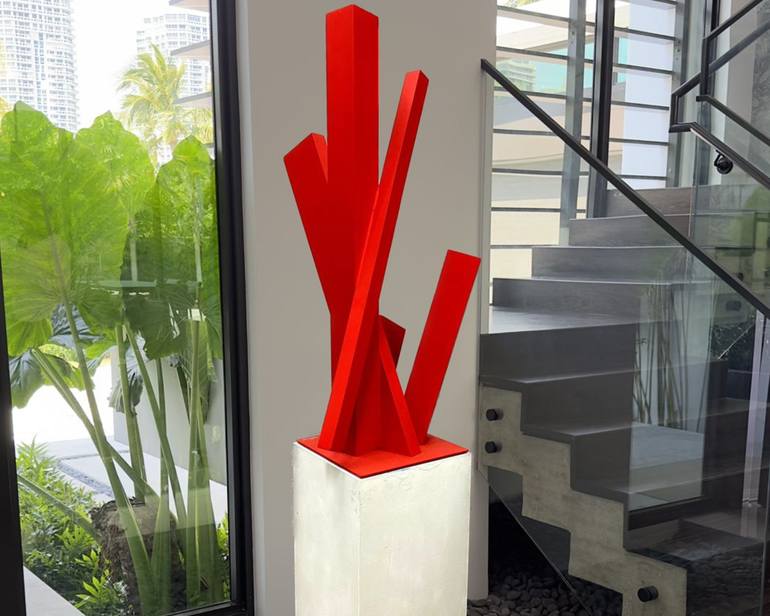 Original Abstract Sculpture by Luis Kaiulani