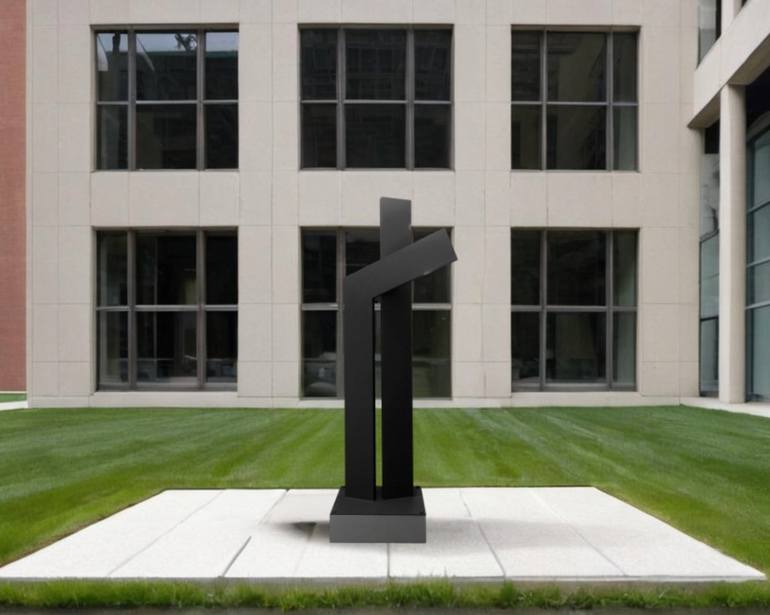Original Abstract Expressionism Abstract Sculpture by Luis Kaiulani