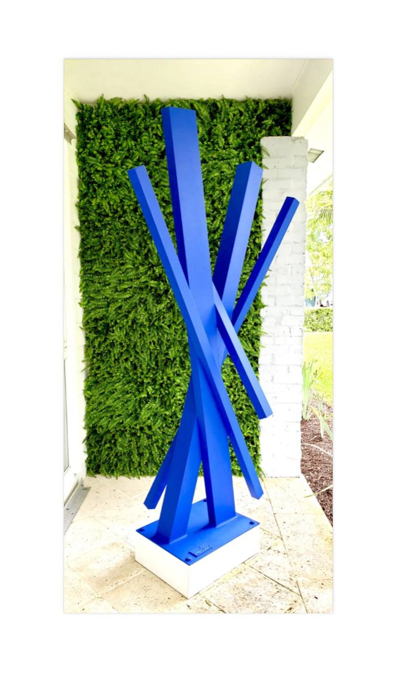 Original Abstract Expressionism Abstract Sculpture by Luis Kaiulani