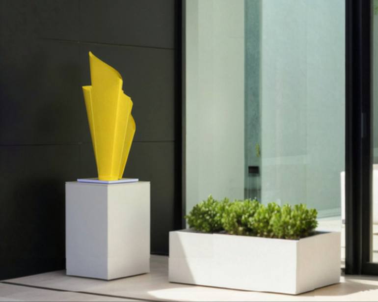 Original Abstract Expressionism Abstract Sculpture by Luis Kaiulani