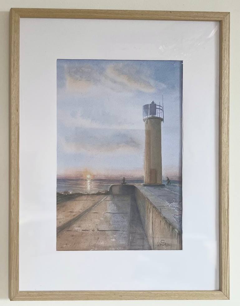 Original Contemporary Architecture Painting by Slavica Macasev