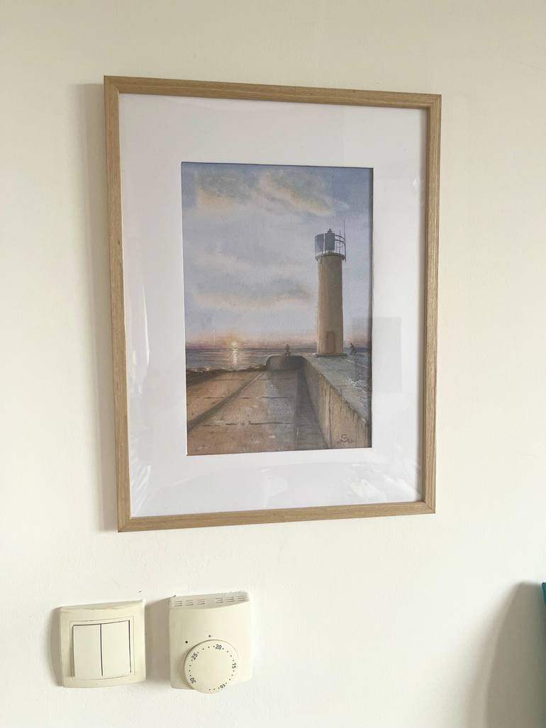 Original Contemporary Architecture Painting by Slavica Macasev