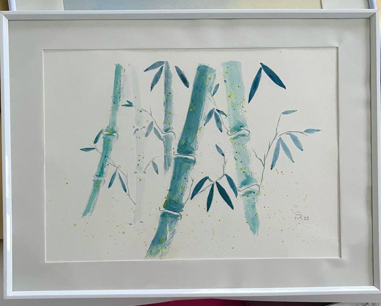 Original Contemporary Botanic Painting by Slavica Macasev
