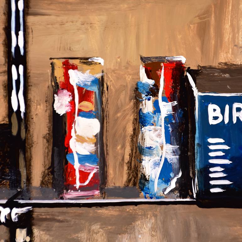 Original Impressionism Children Painting by Socrates Rizquez