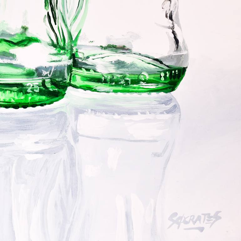 Original Impressionism Still Life Painting by Socrates Rizquez