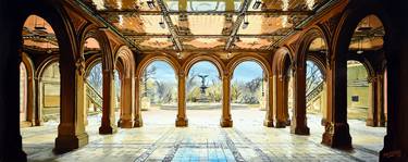 Print of Impressionism Architecture Paintings by Socrates Rizquez