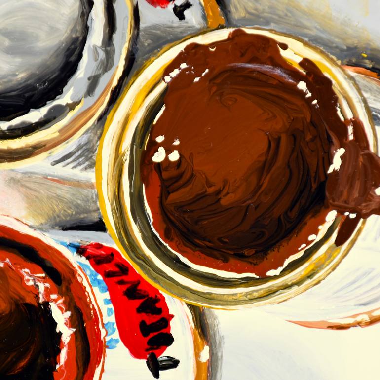 Original Impressionism Cities Painting by Socrates Rizquez