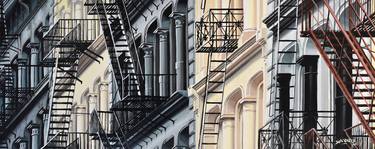 Print of Impressionism Architecture Paintings by Socrates Rizquez