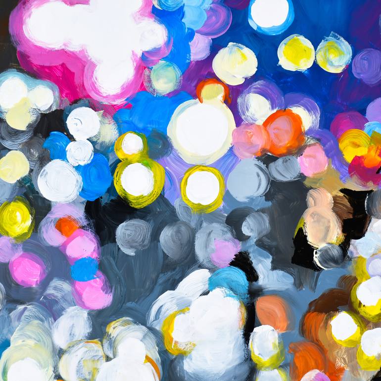 Original Impressionism Cities Painting by Socrates Rizquez