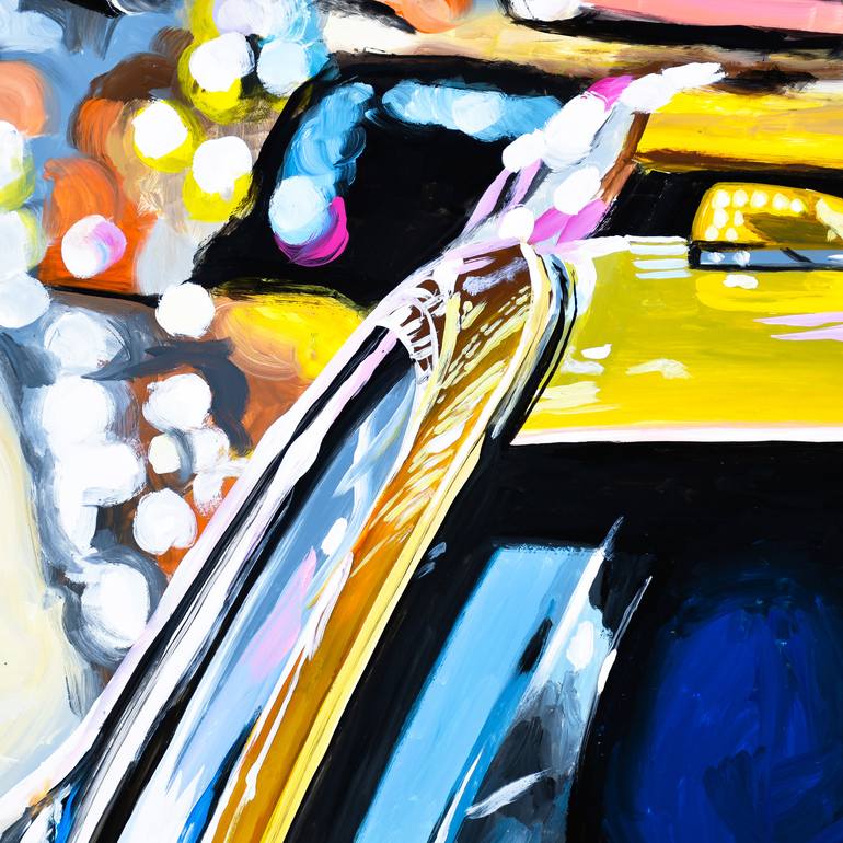 Original Impressionism Cities Painting by Socrates Rizquez