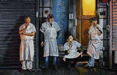 Print of Realism People Paintings by Socrates Rizquez