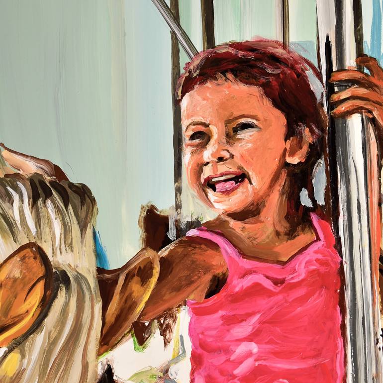 Original Figurative Pop Culture/Celebrity Painting by Socrates Rizquez