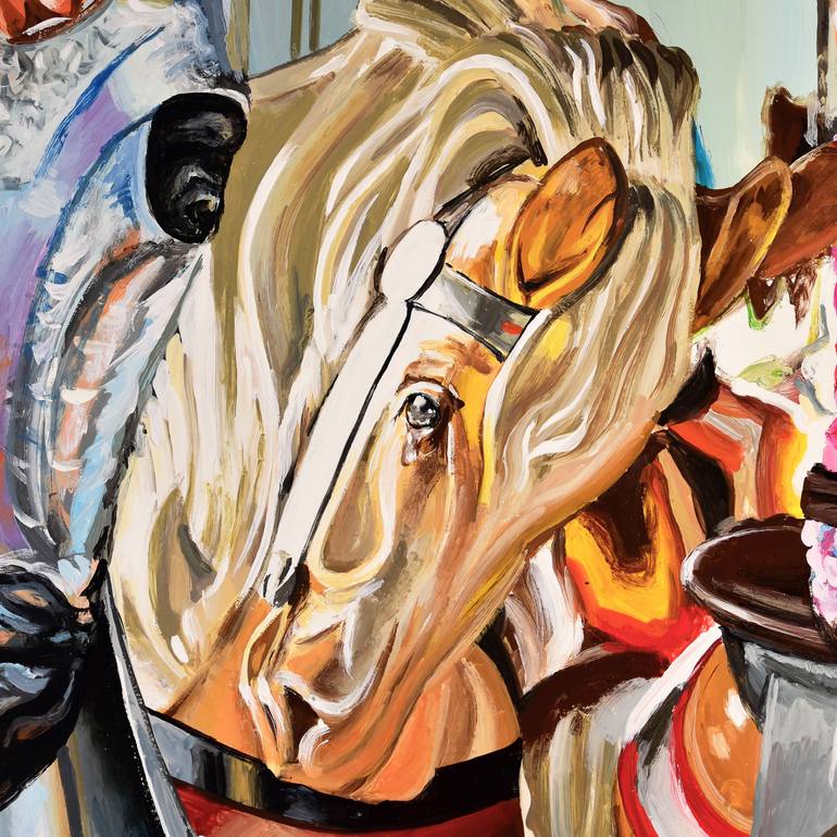 Original Figurative Pop Culture/Celebrity Painting by Socrates Rizquez