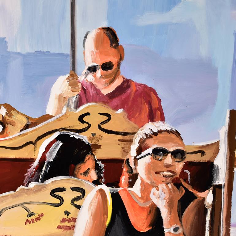 Original Figurative Pop Culture/Celebrity Painting by Socrates Rizquez
