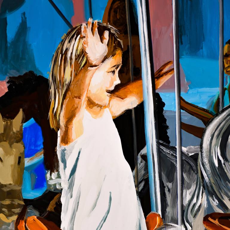 Original Figurative Pop Culture/Celebrity Painting by Socrates Rizquez
