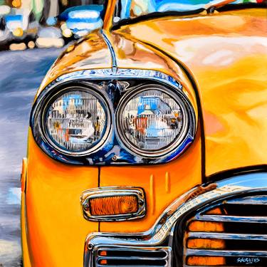 Print of Car Paintings by Socrates Rizquez