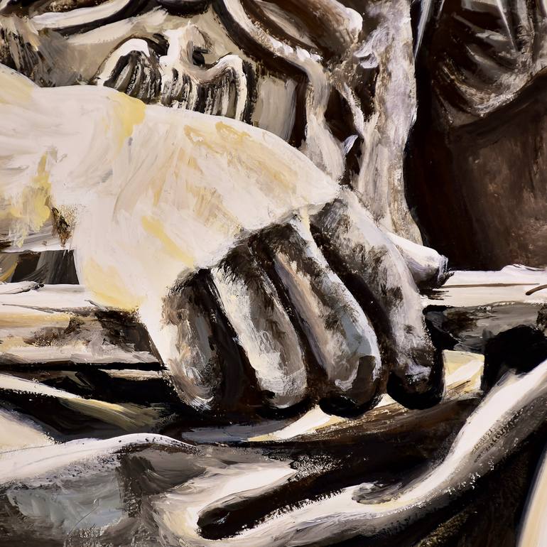 Original Hyperimpressionism Architecture Painting by Socrates Rizquez