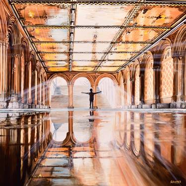 Print of Realism Architecture Paintings by Socrates Rizquez