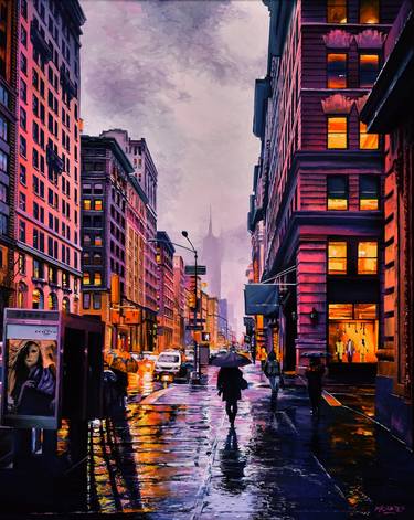 Purple Fifth Avenue (New York #106) thumb