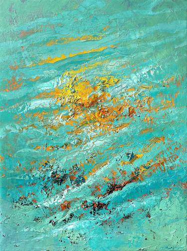 Original Abstract Expressionism Abstract Paintings by Tigran Mamikonyan