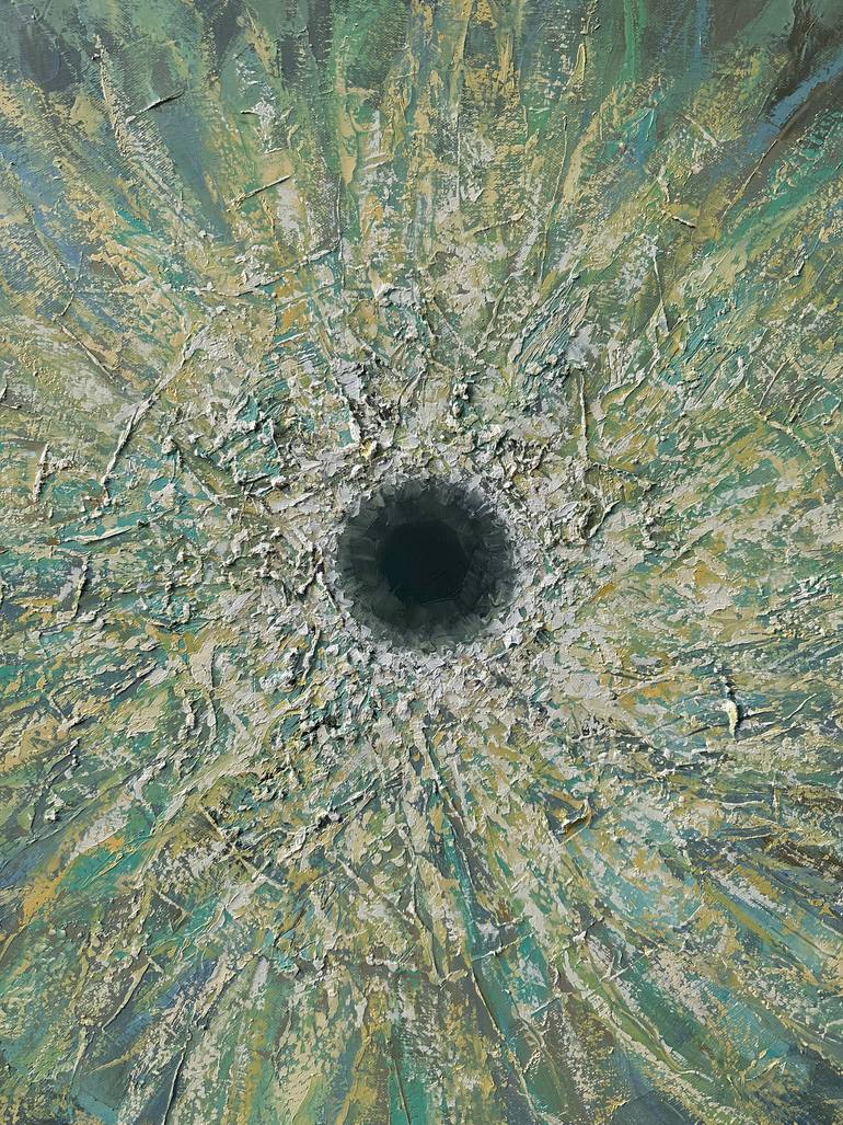 Original Abstract Expressionism Abstract Painting by Tigran Mamikonyan