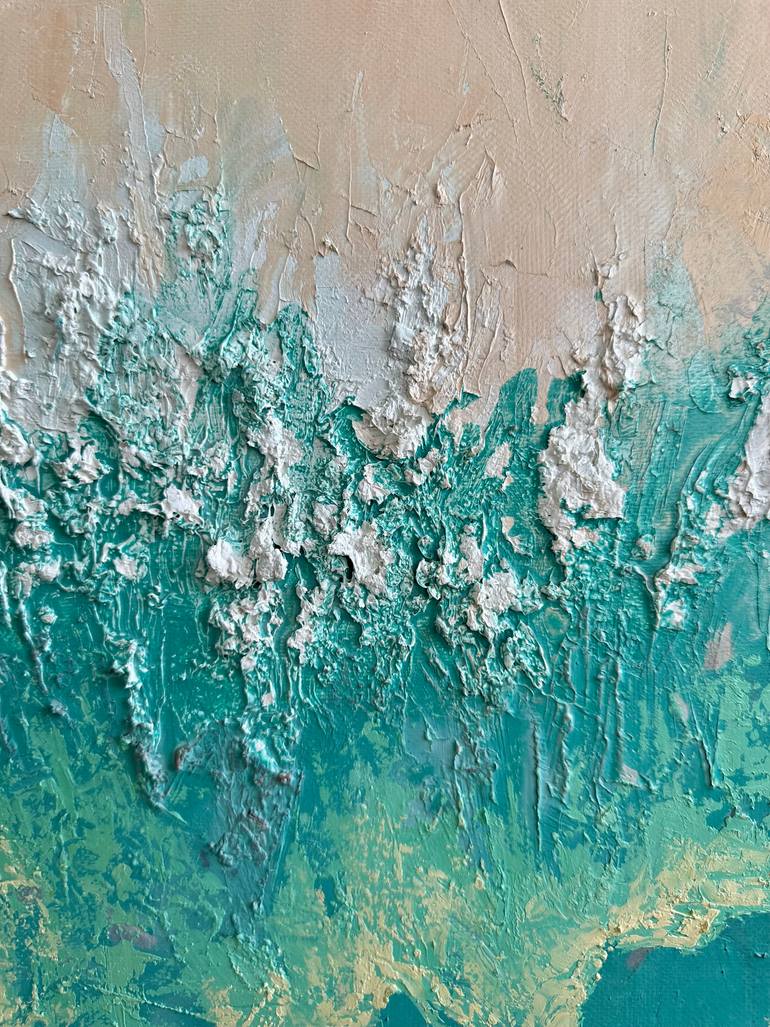 Original Abstract Expressionism Abstract Painting by Tigran Mamikonyan