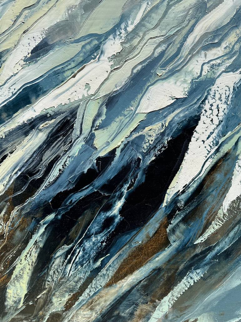 Original Abstract Expressionism Abstract Painting by Tigran Mamikonyan