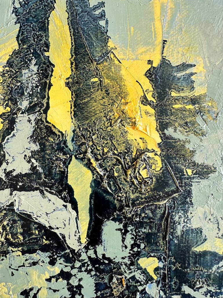 Original Abstract Expressionism Abstract Painting by Tigran Mamikonyan