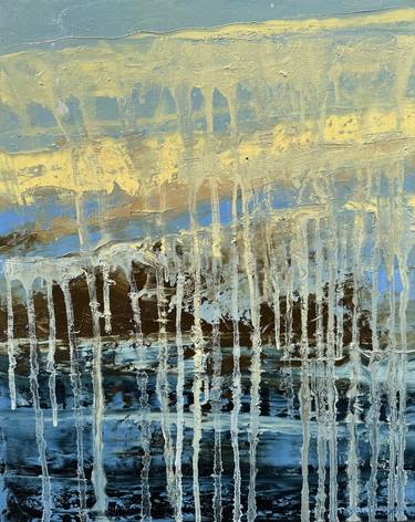 Original Abstract Expressionism Abstract Painting by Tigran Mamikonyan