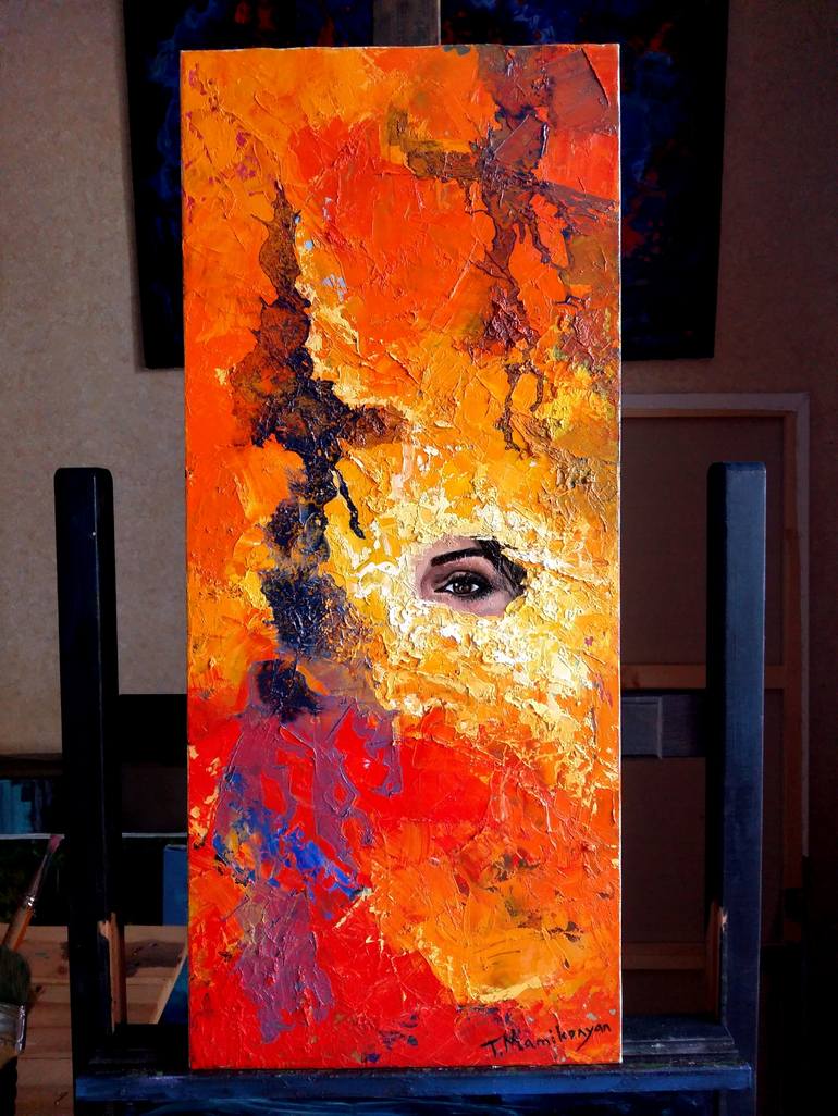 Original Abstract Painting by Tigran Mamikonyan