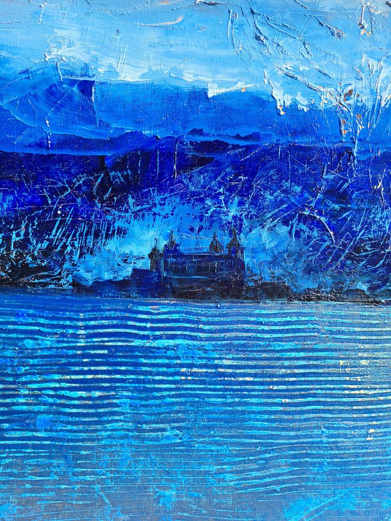 Original Abstract Seascape Painting by Tigran Mamikonyan