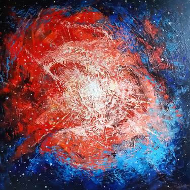 Print of Abstract Outer Space Paintings by Tigran Mamikonyan