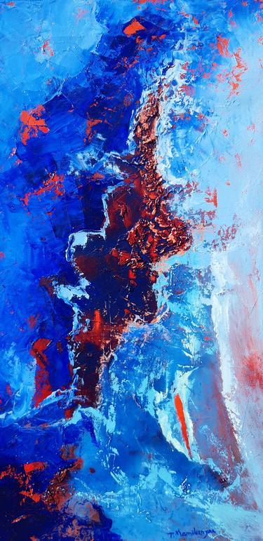 Original Abstract Expressionism Abstract Paintings by Tigran Mamikonyan