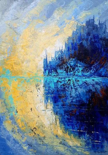 Original Abstract Paintings by Tigran Mamikonyan