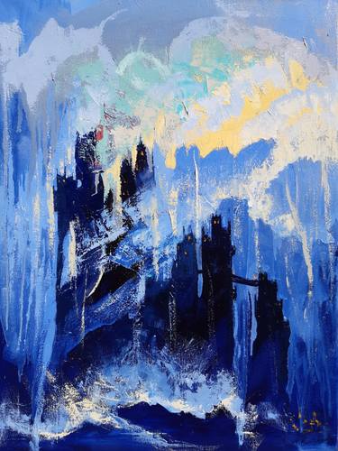 Print of Abstract Expressionism Fantasy Paintings by Tigran Mamikonyan