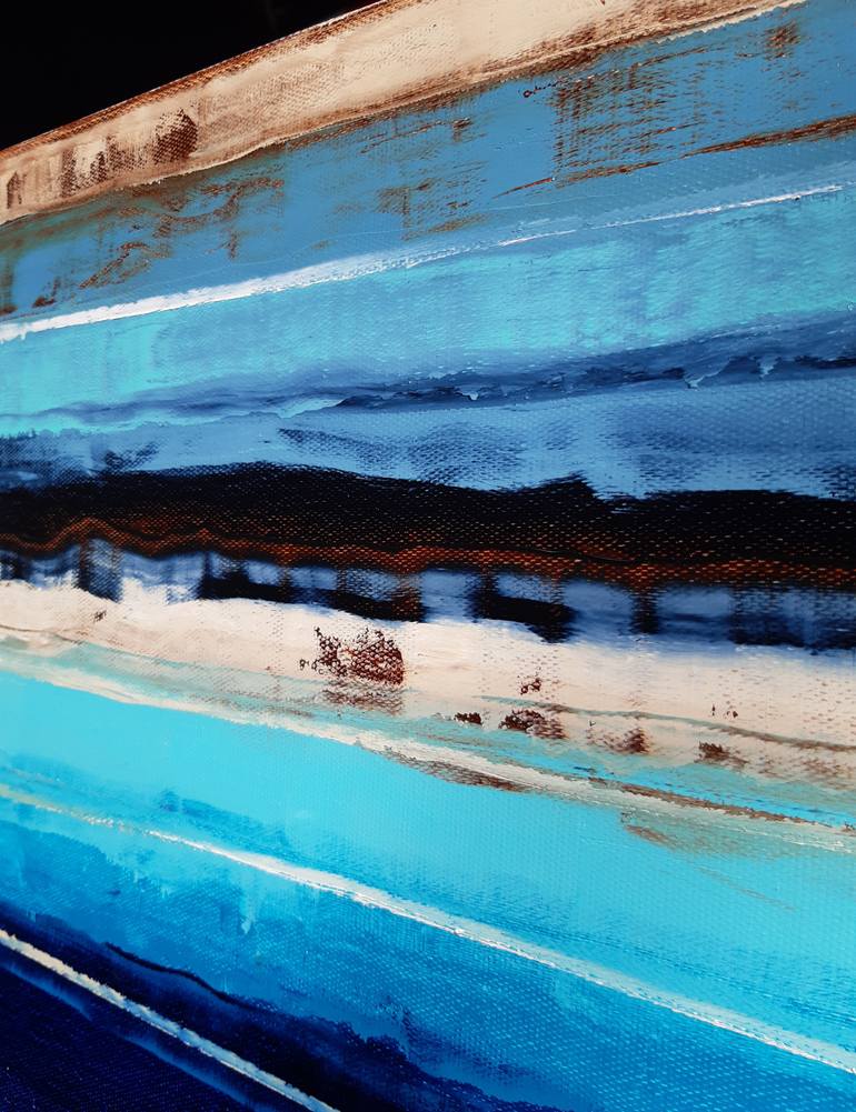 Original Abstract Expressionism Abstract Painting by Tigran Mamikonyan