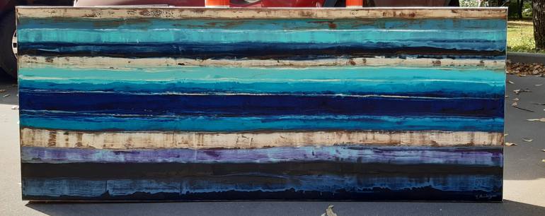 Original Abstract Expressionism Abstract Painting by Tigran Mamikonyan
