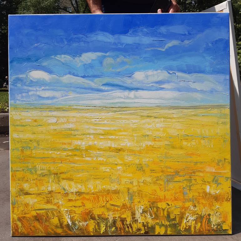 Original Impressionism Landscape Painting by Tigran Mamikonyan