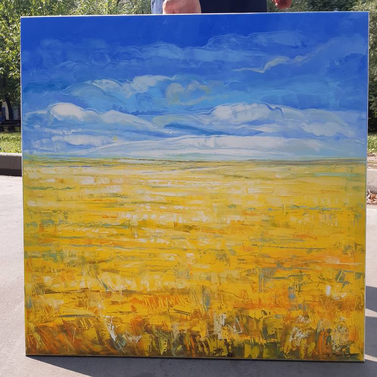 Original Impressionism Landscape Painting by Tigran Mamikonyan