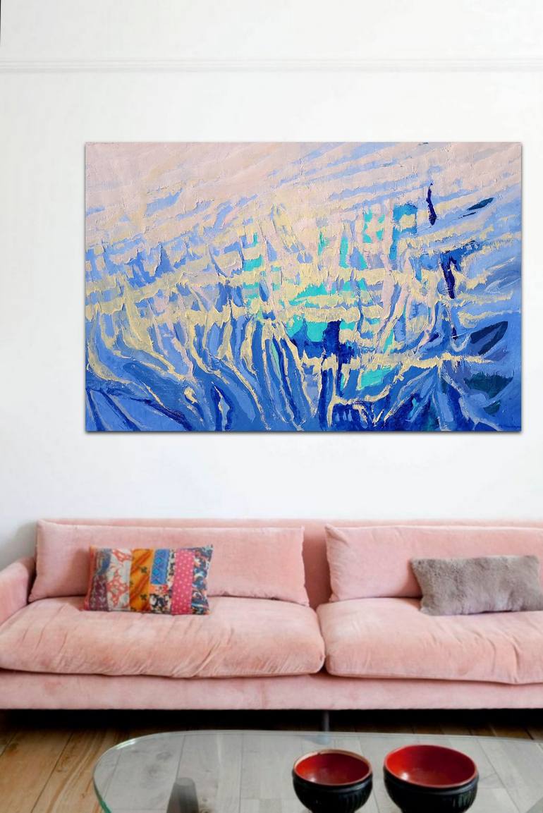 Original Abstract Painting by Tigran Mamikonyan