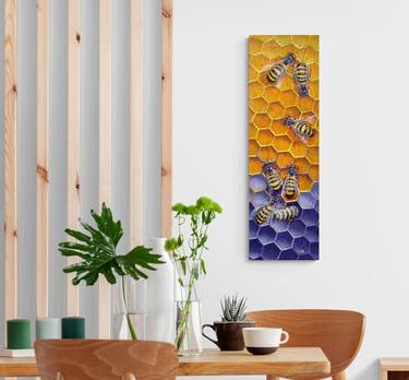 Original Abstract Nature Paintings by Natalie Aleksejeva