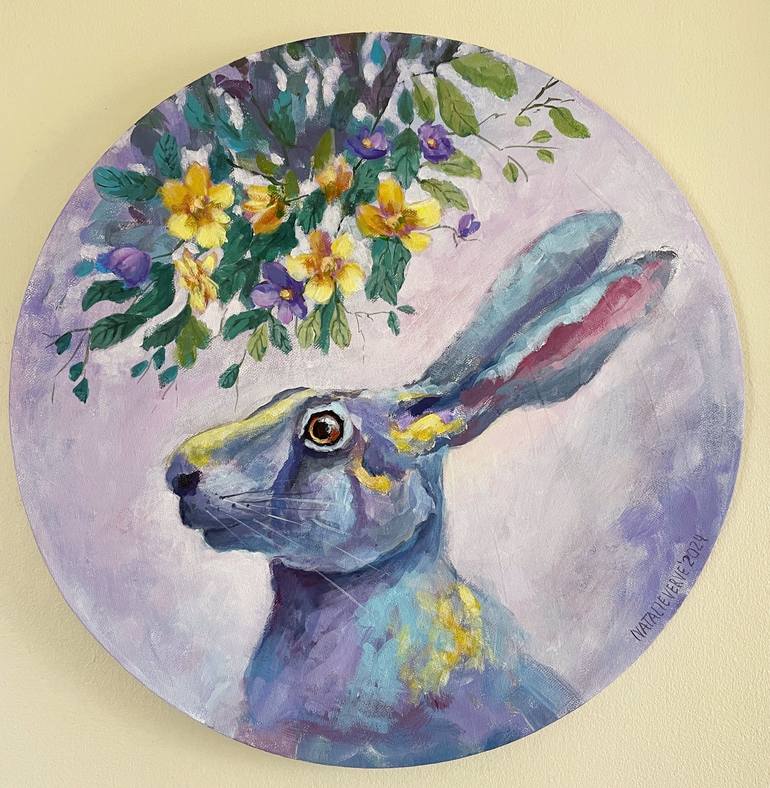Original Impressionism Animal Paintings by Natalie Aleksejeva